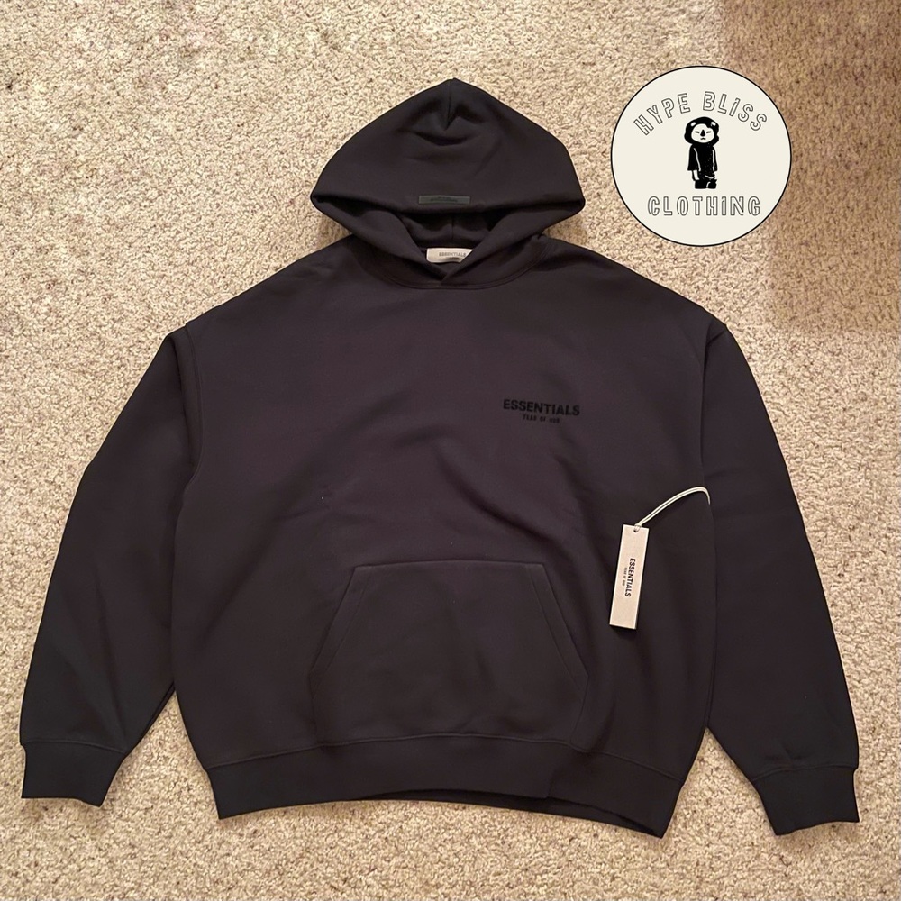Fear of God Essentials Core Collection FW22 Hoodie Stretch Limo Size S